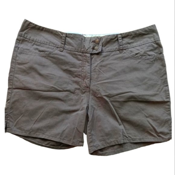 Mountain Equipment Coop MEC women brown khaki shorts sizec16 - Picture 1 of 7